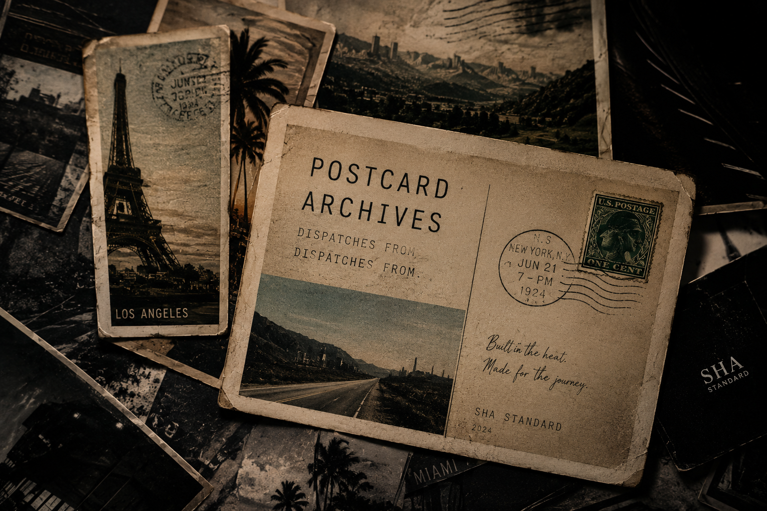 Postcard Archive: Sun-Faded Dreams